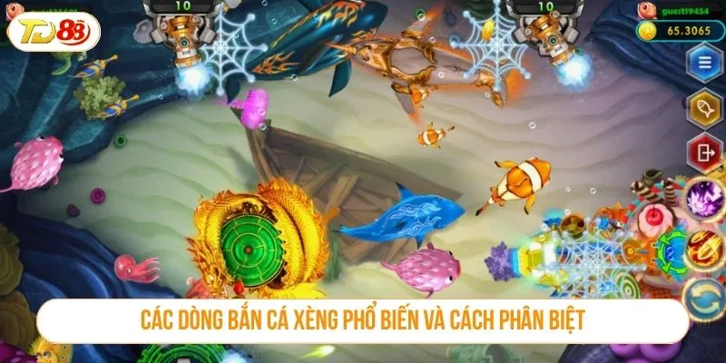 Tận Hưởng Giải Trí Đỉnh Cao Với Bắn Cá Xèng Phiên Bản Hiện Đại Các dòng bắn cá xèng phổ biến và cách phân biệt