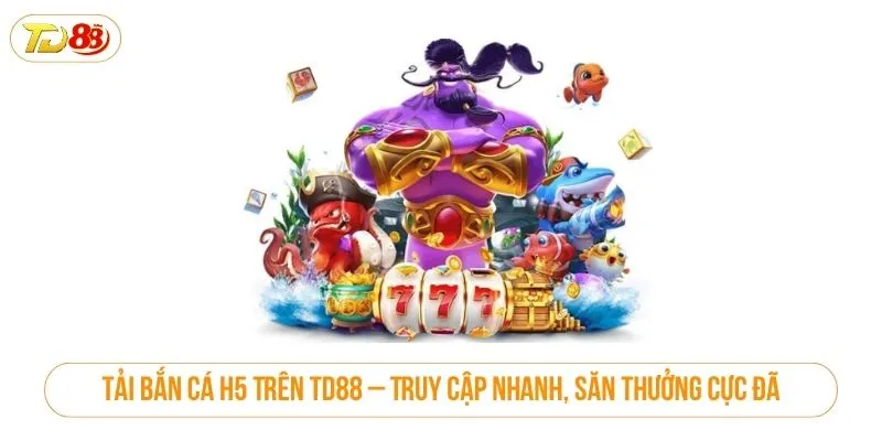 Tải Bắn Cá H5 Trên TD88 – Truy Cập Nhanh, Săn Thưởng Cực Đã Tải bắn cá H5